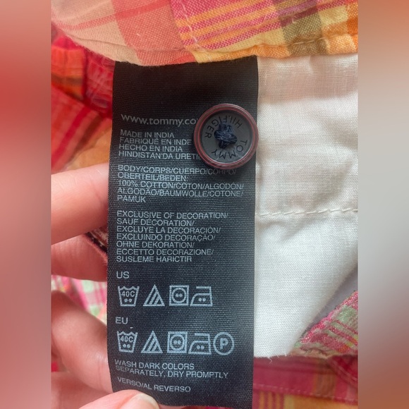 Vintage Y2K Tommy Hilfer multi color patchwork skirt | 0 - Picture 7 of 9